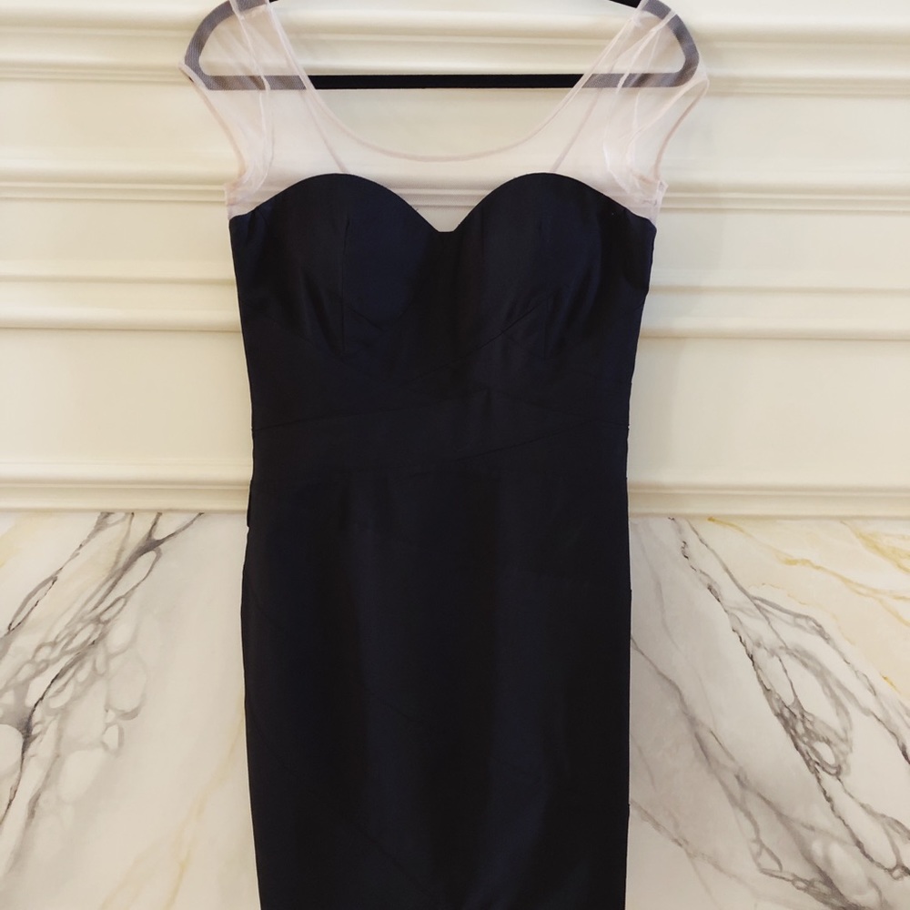 Black sweetheart dress